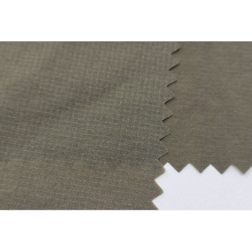 Half Dull Nylon 0.15cm Ripstop Weft Stretch Fabric